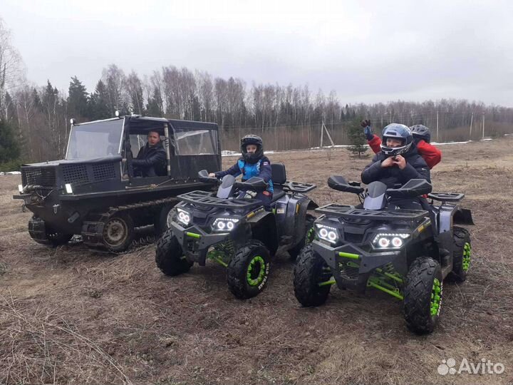 Прокат квадроциклов Аренда беседки