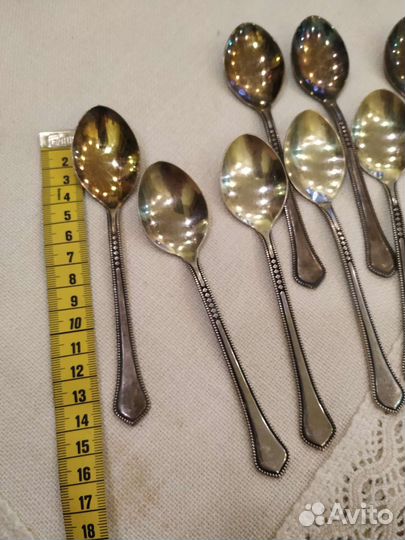 Мельхиоровые столовые приборы Элегант