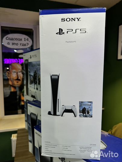 Новая Sony playstation 5 с дисководом