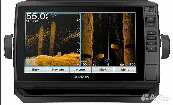 Эхолот garmin echomap UHD 73sv c датчиком GT54