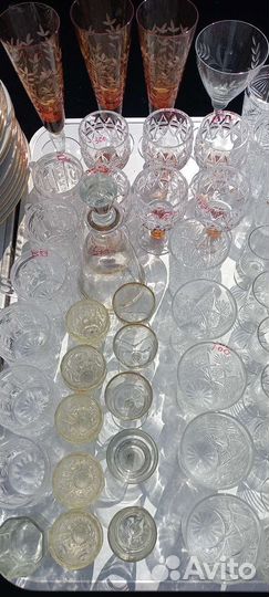 Бокалы, рюмки на добор