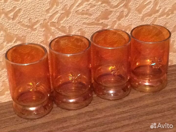 Стопки карамельные с перламутровым блеском СССР