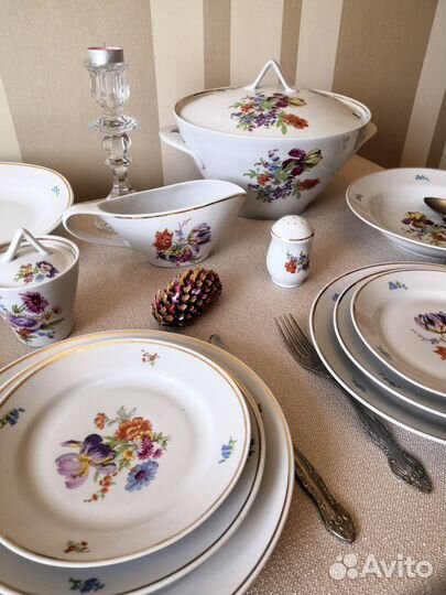 Столовый сервиз kahla, дулево