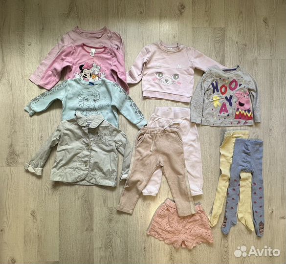 Пакет вещей на девочку 98