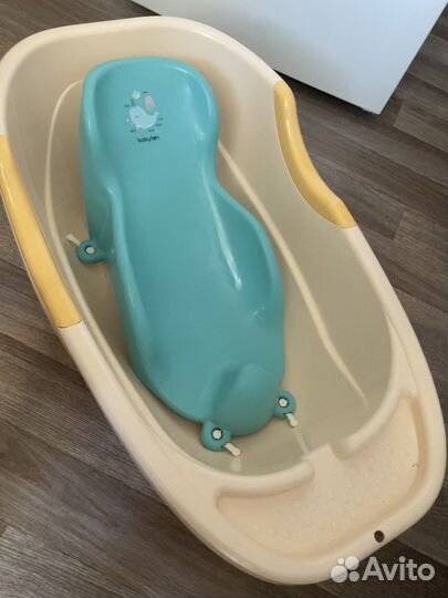 Ванночка и горка для купания