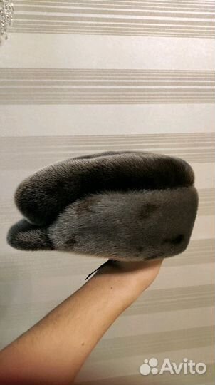 Шапка норковая мужская