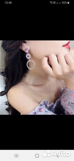 Серьги шик