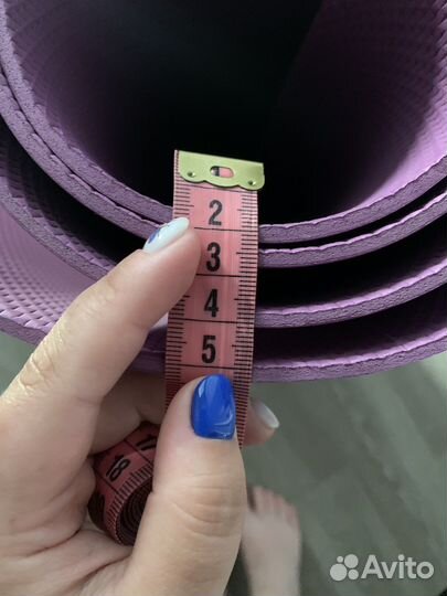 Коврик для йоги и фитнеса