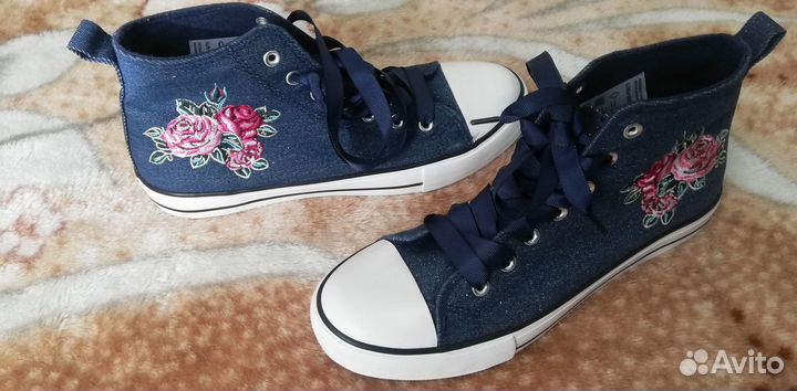 Новые модные кеды р.40-41 стелька 26 -26.5 см