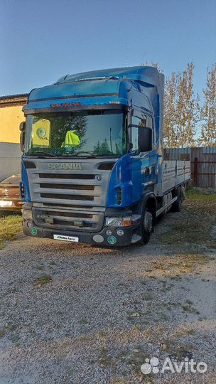 Тентованный грузовик Scania R420, 2005