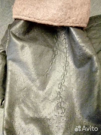 Варежки нат. кожа новые СССР