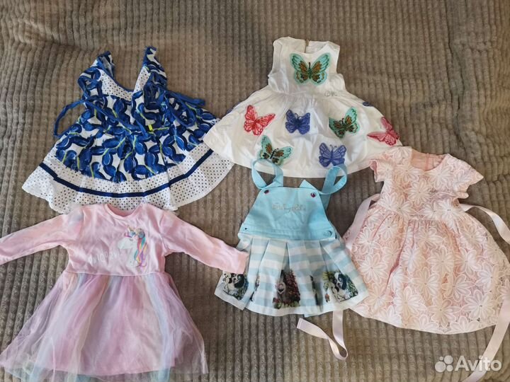 Платье для девочки 86 - 92