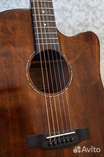 Акустическая гитара из массива Tyma D-3C RS