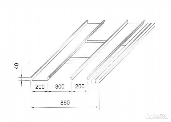 Пандус откидной