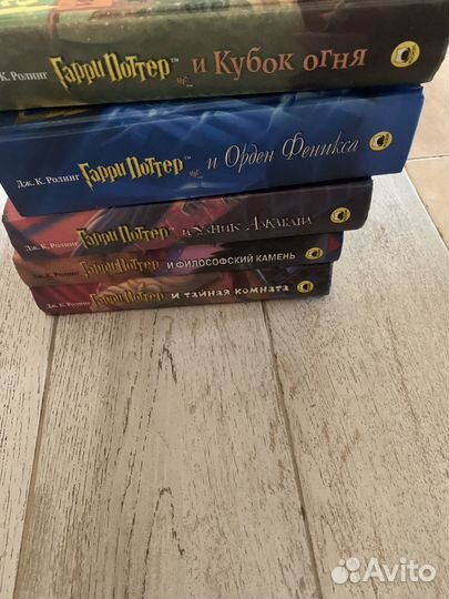5 книг Гарри Поттер