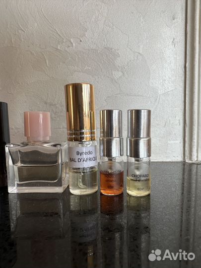 Отливанты нишевой парфюмирии