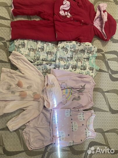Вещи пакетом на девочку 2 года