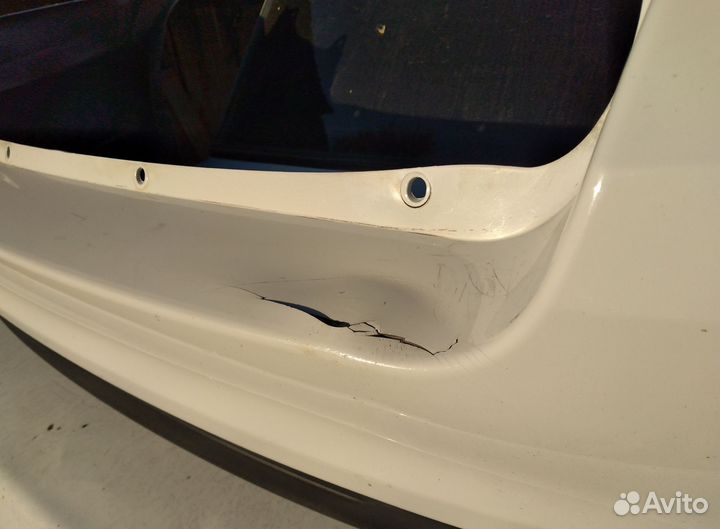 Задний бампер LADA granta fl седан