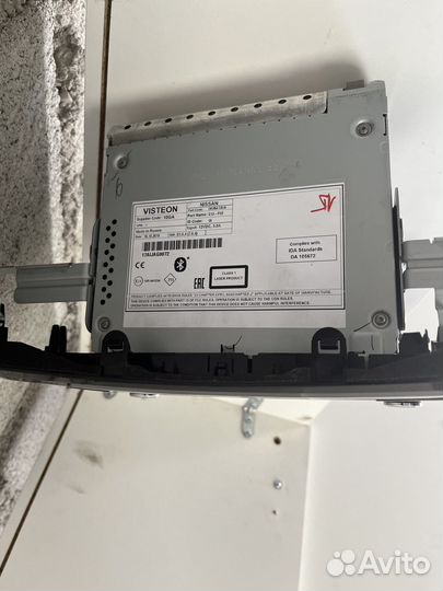 Штатная магнитола nissan qashqai j11