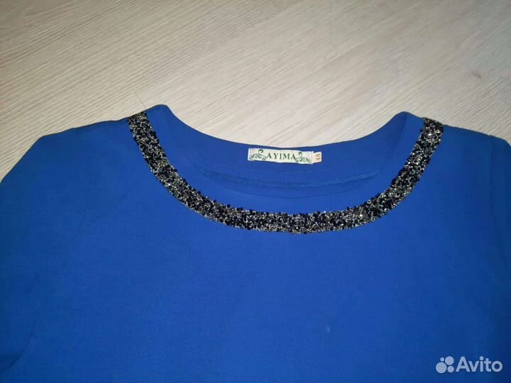 Блузка кофточка р 44/46+серьги