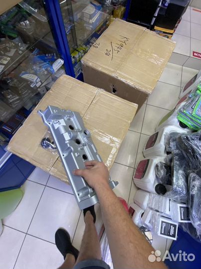 Алюминиевая крышка клапанов Hyundai accent тагаз