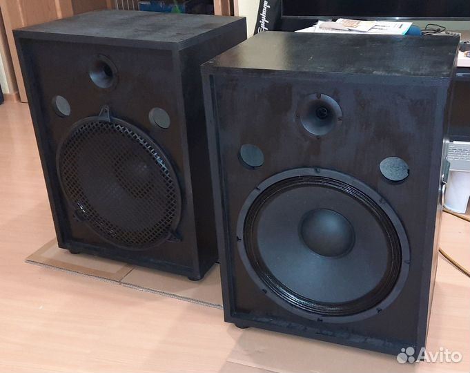 Колонки F-Sound 1080W 2ш Pro Stereo 8Om 65x47x36см