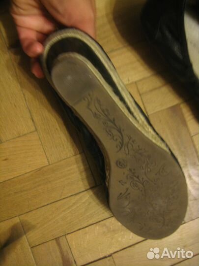 Классные кожаные туфли 5th Avenu Германия 26,5 см