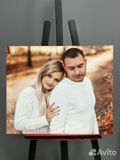 Портрет на холсте по фото