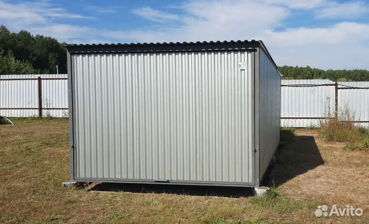 Гараж пенал ракушка металлический оцинкованный