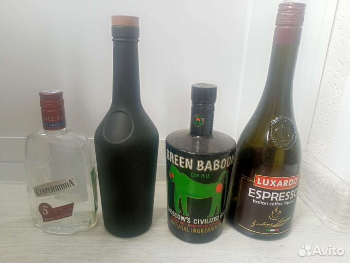 Бутылки из под алкоголя