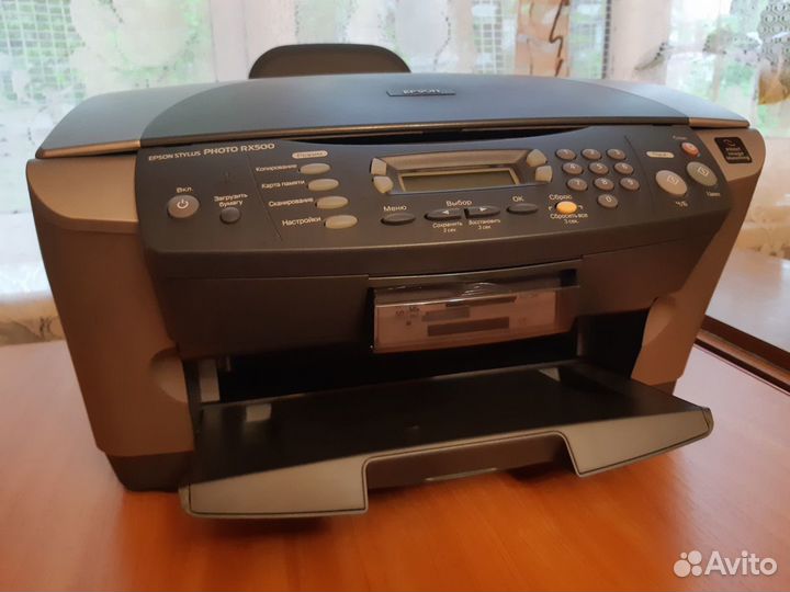 Принтер цветной мфу epson stylos photo RX500