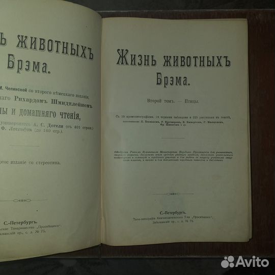 Жизнь животных. Альфред Брэм