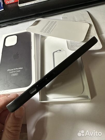 Чехол на iPhone 12 pro max magsafe кожа оригинал