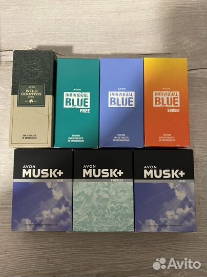 Мужская туалетная вода avon