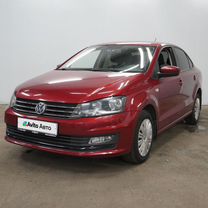 Volkswagen Polo 1.6 AT, 2015, 79 200 км, с пробегом, цена 1 195 000 руб.