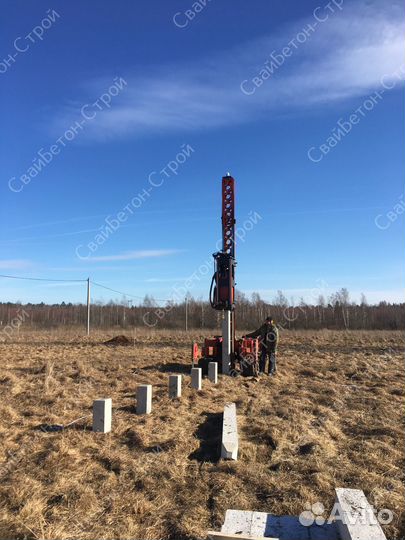 Забивные железобетонные сваи