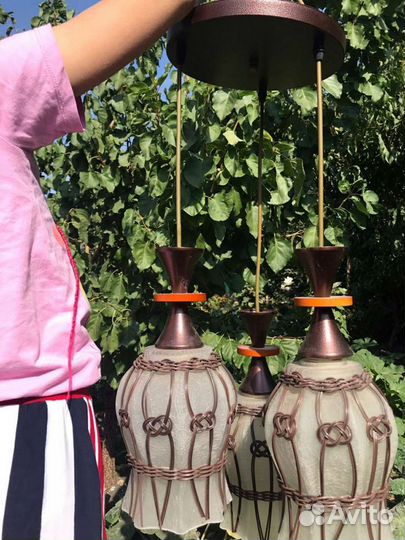 Люстра потолочная бу