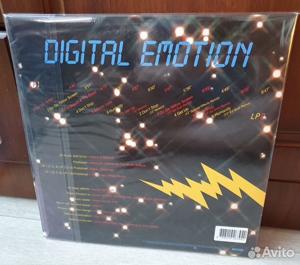LP Digital Emotion, 2UnLimited, Midi, Maxi & Efti