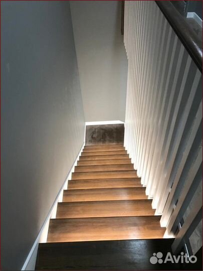 Лестница деревянная