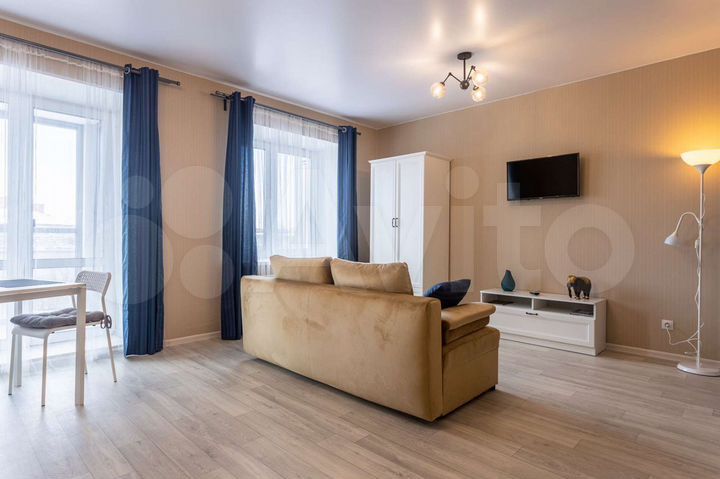 Квартира-студия, 34 м², 6/6 эт.