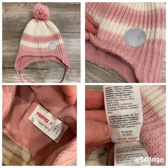 Шапки для девочки Reima H&M Lassie