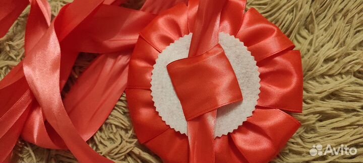 Бант для конверта на выписку