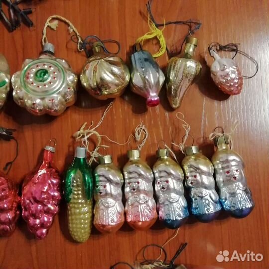Елочные игрушки СССР
