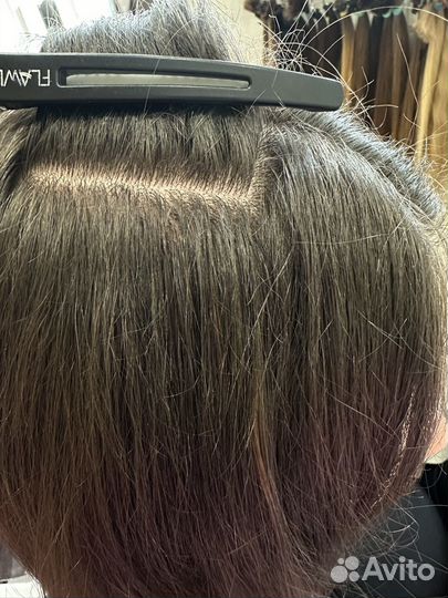 Незаметное наращивание волос