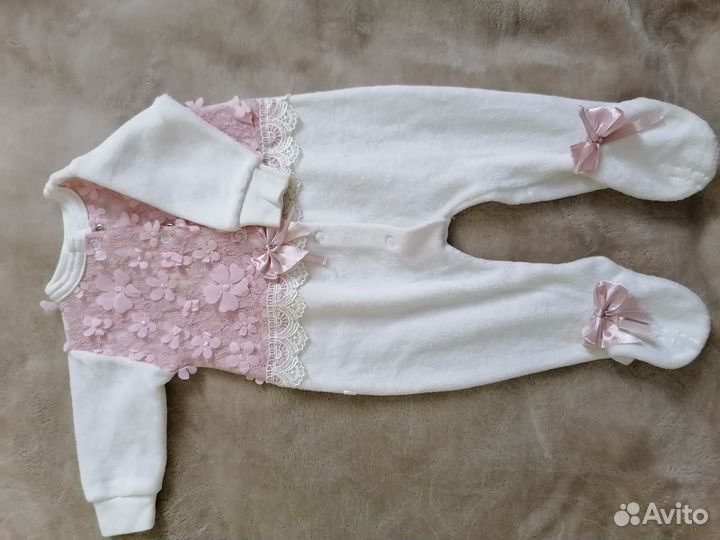 Вещи пакетом на девочку р 56-62