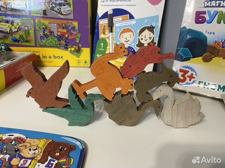 Развивающие игрушки от 3 лет пакетом