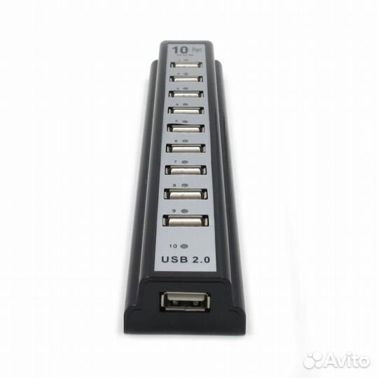 USB хаб, концентратор 10 портов