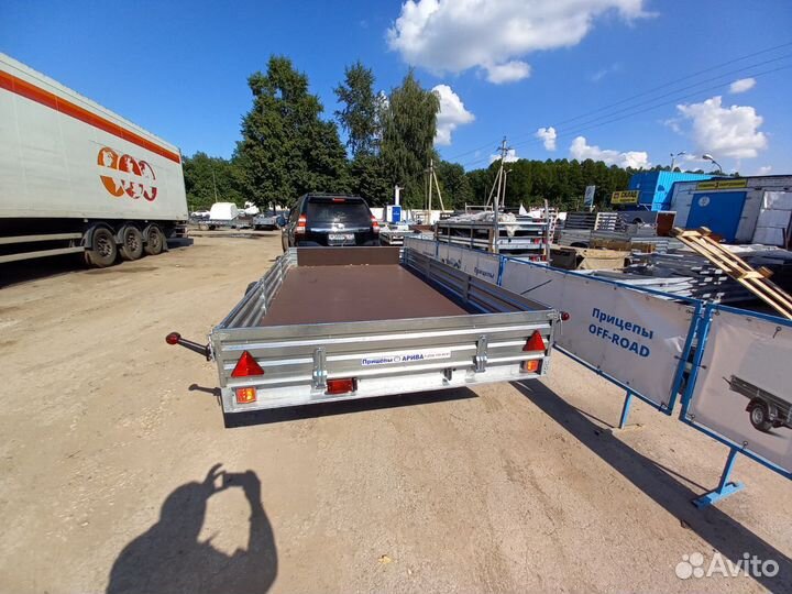 Прицеп с крышкой 19.022 Н1500мм. Рассрочка