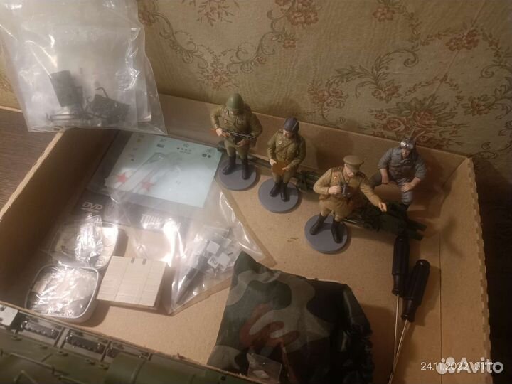 Сборная модель танка 1/16