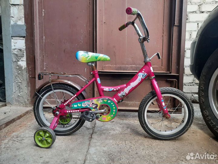 Детский велосипед маша и медведь 14